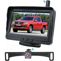 B-Qtech Wireless Backup Camera  4.3 Monitor