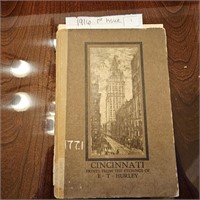 1916 1st Edt Cincinnati Etching ET Hurley Book