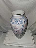 Asian inspired vase