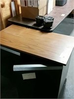 Cabinet Table and Contents