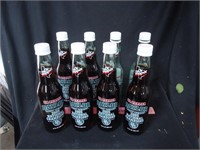 Set of 8 Commerative Dr Pepper Bottles
