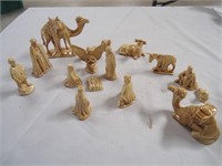 Nativity Scene Set in Ceramic