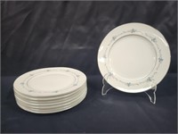 (8) STYLE HOUSE FINE CHINA "CAPRICE" DINNER PLATES