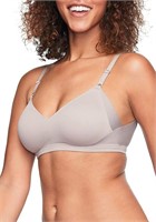 Warners Womens No Side Effects Wireless Bra -2X