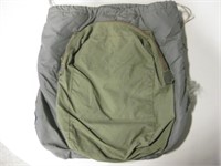 Vtg Military Pilot's Helmet Carry Bag - Some Wear