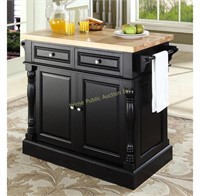 Crosley $764 Retail Kitchen Island with Butcher