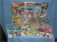 Large group of vintage Avengers Comic Books