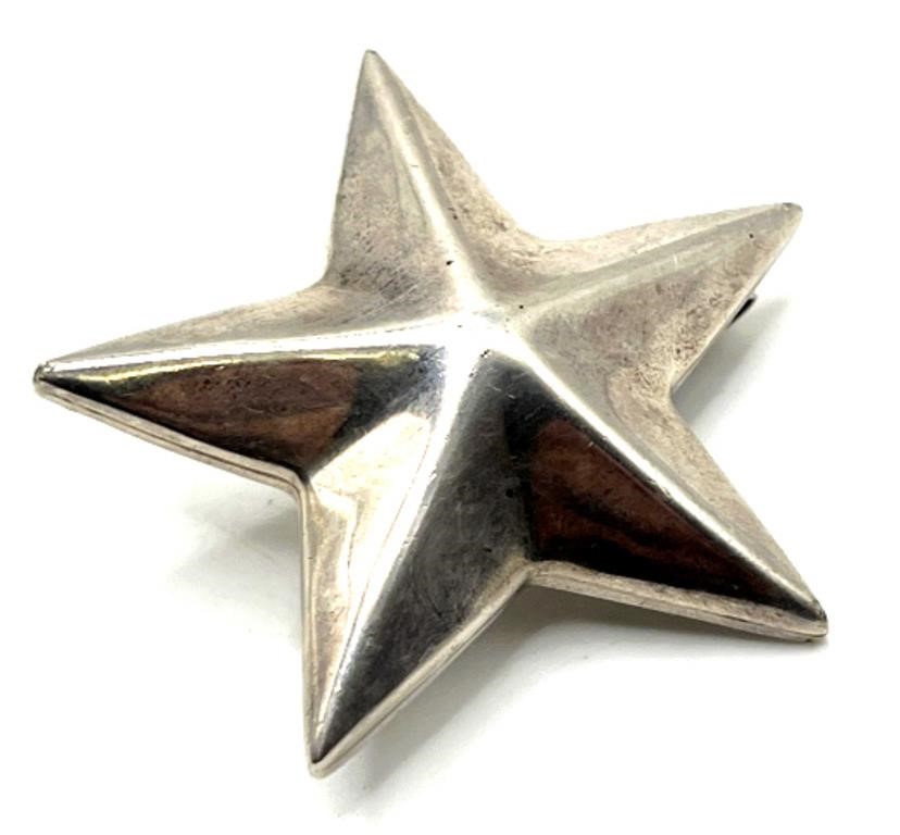Mexico Sterling Silver Star Badge