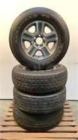 (4) 6 Lug 17" Wheels w/ Tires