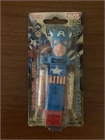 2002 Captain America PEZ Dispenser Sealed