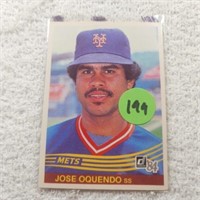 1984 Donruss Rookie Jose Oquendo