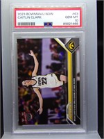 Caitlin Clark 2023 Bowman U Curry Record PSA 10