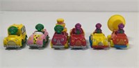 Vintage Barney and Friends Die Cast Toys