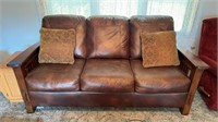 Ashley Furniture couch - Suede 
75” L x 39” D