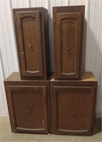 (AB) Vintage Wall Cabinets (21 x 12 1/2 x 30") &