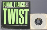Connie Francis Vinyl LP Album & 45 Single