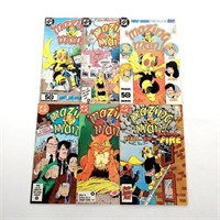 6 75¢ DC 'Mazing Man Comics