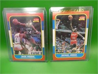 1986 Fleer Basketball Mark Aguirre And