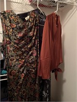 L/XL Silk Kimono Robe Melloday Dress & Blouse