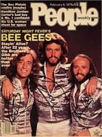 The BeeGees signed 1978 People Magazine