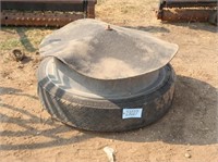 Salt Box Mounted on Tire