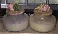 Pair of Decorative Candles