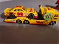 #98 trailer & car