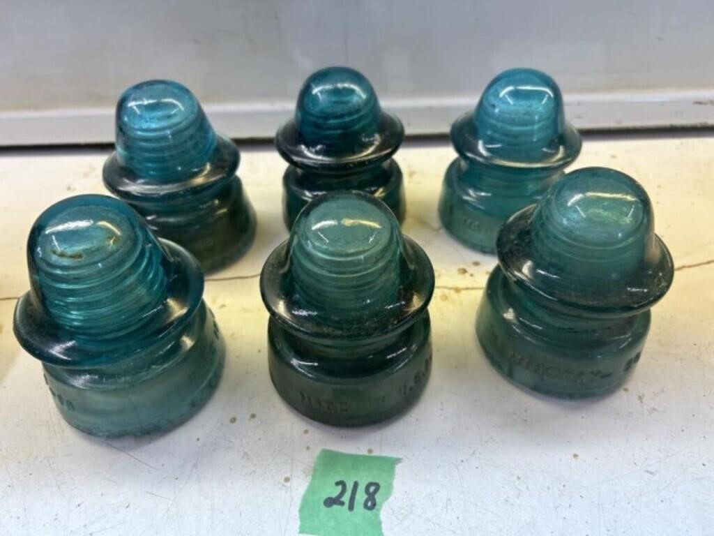 Insulators - Blue Hemingray (6)