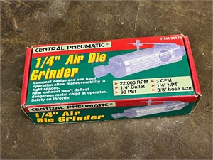 Central Pneumatic 1/4" Air Die Grinder