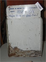 Vintage Tin Harrison Thermostat Display