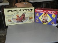 Vintage Radio Flyer Doll/Toy Trike & Wheelbarrow
