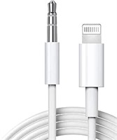 [Apple MFi Certified] Aux Cord for iPhone, 3.3ft
