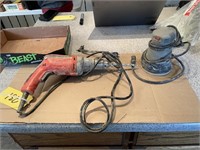 Milwaukee Drill, Porter Cable Sander