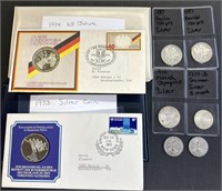 1972-87 German Foreign Silver Coin Lot
