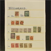 Bechuanaland Stamps 1880s-1930s Used & Mint Hinged