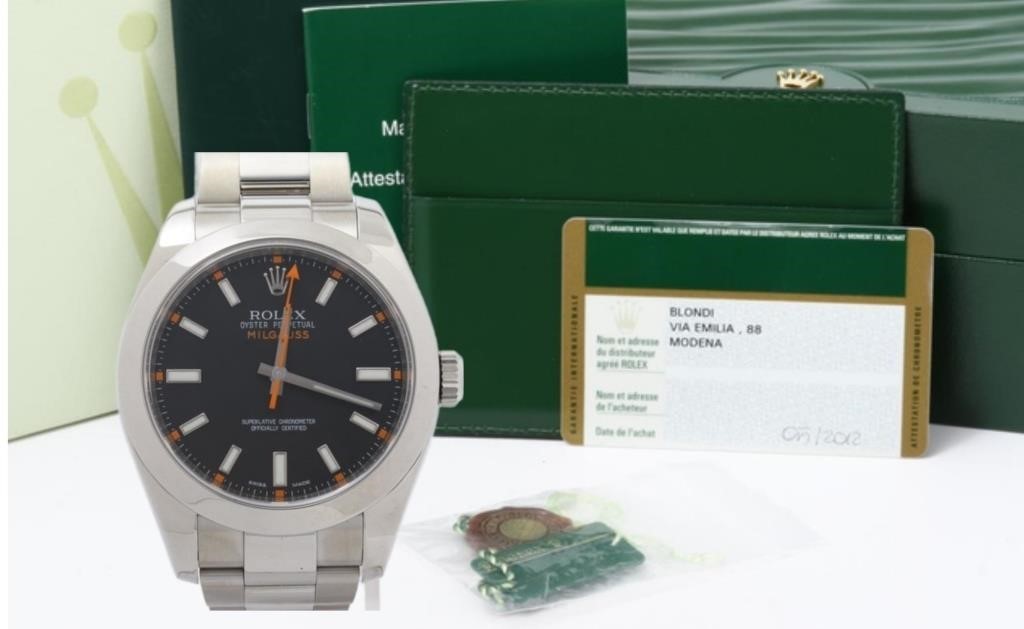 Rolex Oyster Perpetual Milgauss 116400 Watch