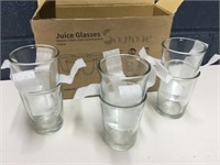 (6) juice glasses