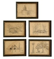 Vintage Pen & Ink Art