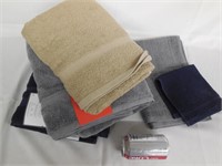 (3) New Bath Towels, 1 Hand Towel, 1 Wash Cloth