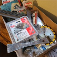 Flat w/ Saw Blades, Forstner Bit, & L-brackets