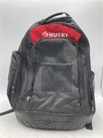 16in Husky Black Tool Backpack - Water Resistant P