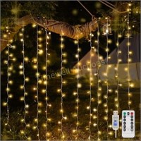 suddus Curtain Lights  200 LED 6.5ft x 6.5ft