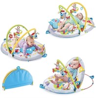 YOOKIDOO BABY GYM LAY TO SIT-UP PLAYMAT. 3-IN-1