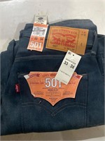 $89 Levi’s white oak denim blue jeans 33x34