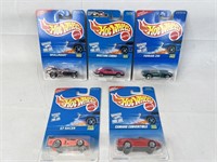 Hot Wheels Cars - NEW! Lot of 5