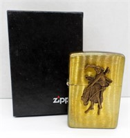 1993 SEALED BUCKING BRONCO RIDER ZIPPO