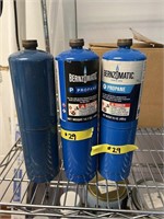 3 Propane Cylinders