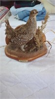 STUFFED SHARP-TAILED GROUSE