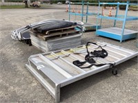 E2. Flatbed trailer side cover wagon kit