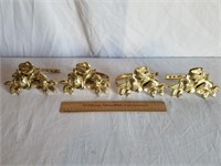 Brass Curtain Tiebacks